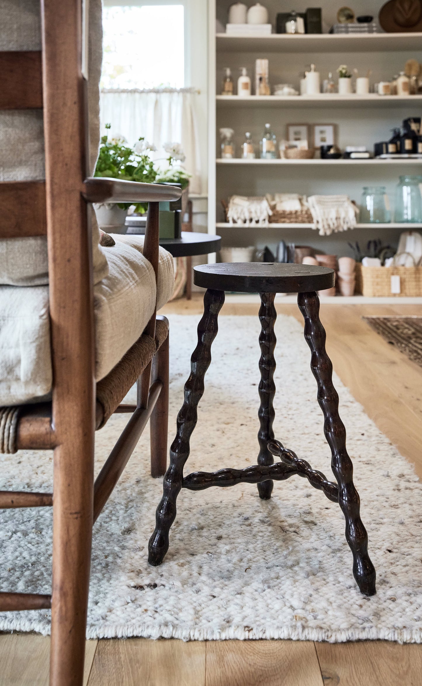 French Bobbin Stool