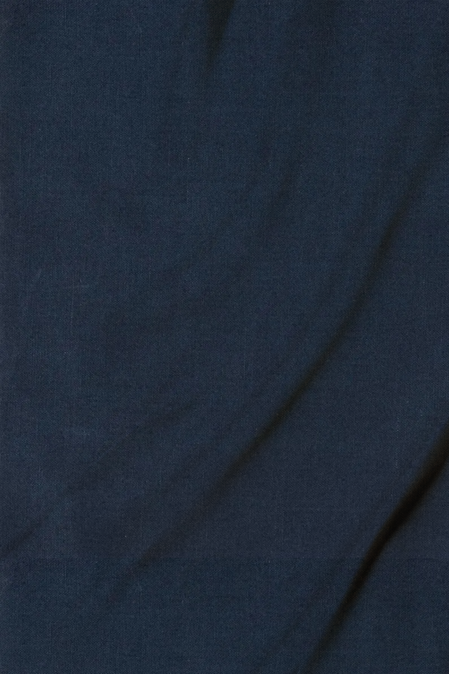 Navy Linen Fabric