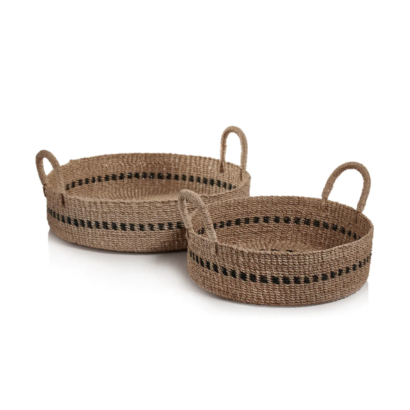 Knox Round Basket Tray