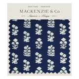 Blue Floral Fabric