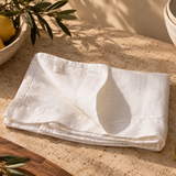 White Hemstitch Hand Towel
