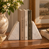 Marble Bookends