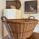 Large Oval Wicker Basket
