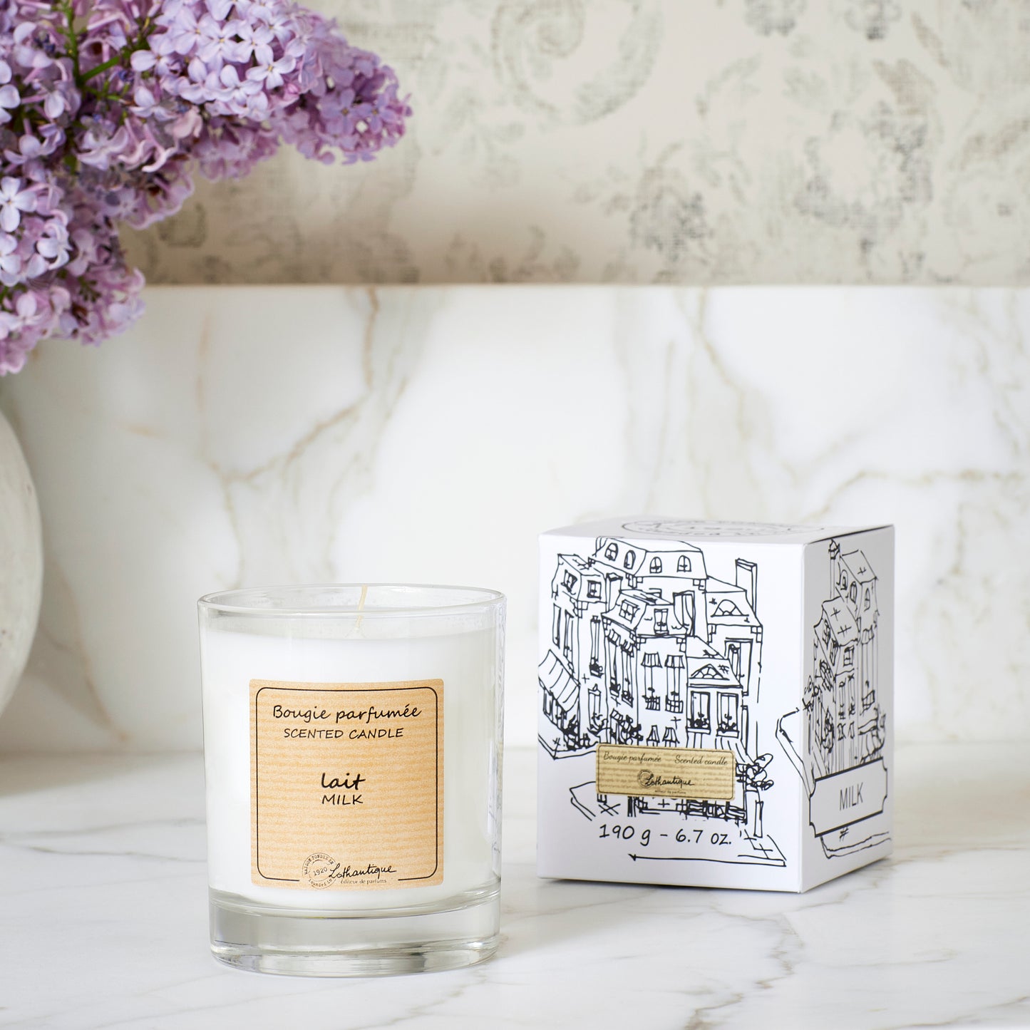 Lothantique Milk Candle