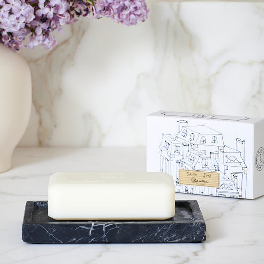 Black Marble Soap Dish