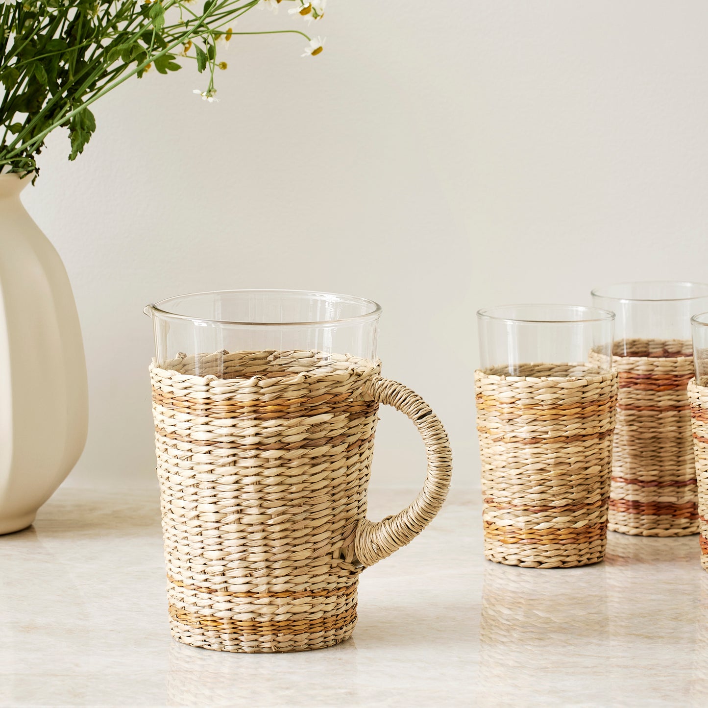 Striped Seagrass Pitcher