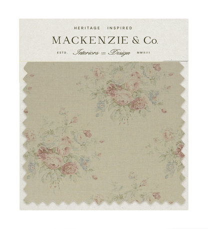 Muted Floral Fabric