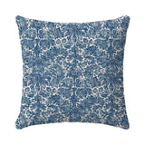 Blue Print Pillow
