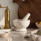 Marble Mortar & Pestle