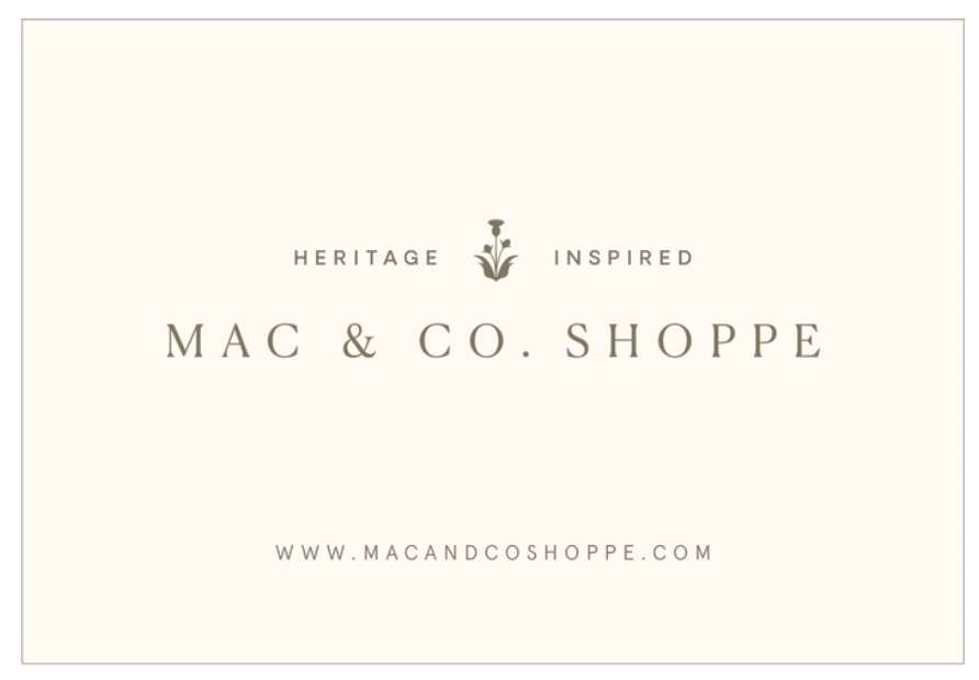 Mac & Co. Shoppe Gift Card
