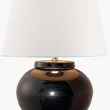 Black Porcelain Lamp
