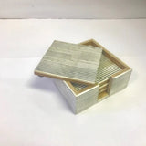 Striped Bone Coaster