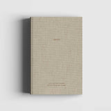 Natural Linen & Dark Brown Notebook