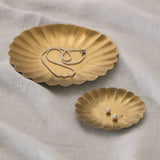 Brass Petal Plate (S)