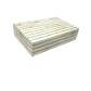 White Striped Box