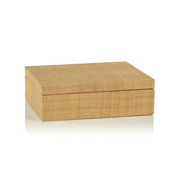 Rattan Bone Box