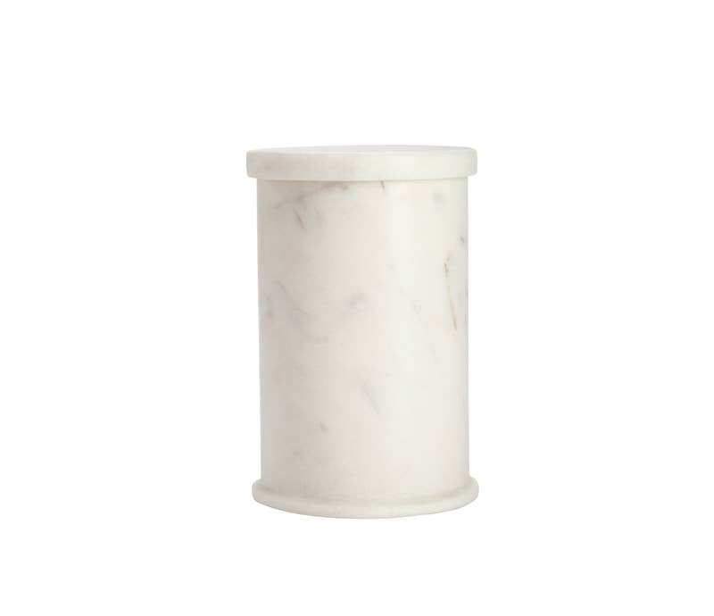 Marble Cotton Holder