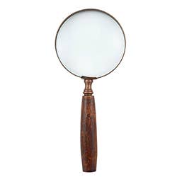 Brown Magnifying Glass